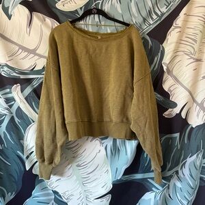 Free People crew neck sweater M